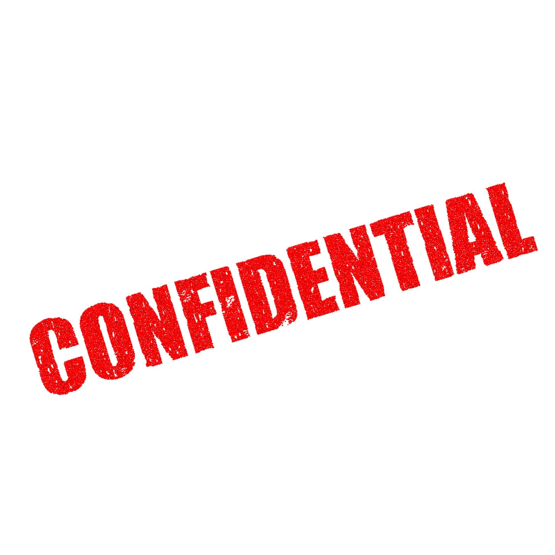 confidential Confidential