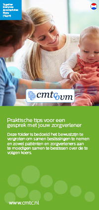 Conversation healthcare provider folder Dutch